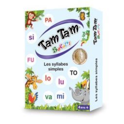 TAM TAM Safari - Les Syllabes simples Blackrock Games Ikaipaka