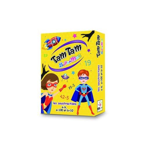 TAM TAM - SuperMAX - Soustractions a-b Blackrock Games Ikaipaka