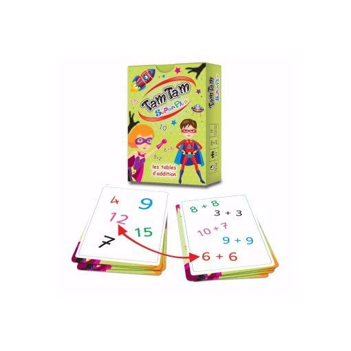 TAM TAM - Super Plus - Les tables d'addition Blackrock Games