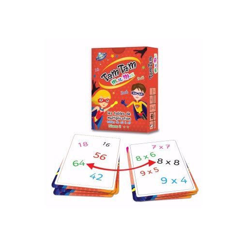 Tam Tam - MultiMax - Les tables de multiplication de X 2 à X 9