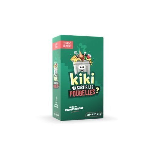 Kiki va sortir les poubelles Le droit de perdre Ikaipaka jeux &