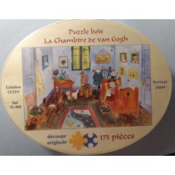 Puzzle - 173 - La chambre de van Gogh by Clyv La Plume d'OR -