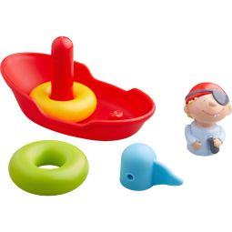 Jouet de bain à enficher - Bateau Haba Ikaipaka jeux & jouets