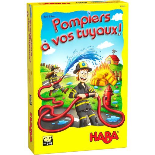 Pompiers, à vos tuyaux! Haba Ikaipaka jeux & jouets Royan