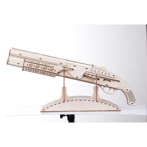 Puzzle maquette Fusil 3D mobile en bois Mr playwood Mr PlayWood
