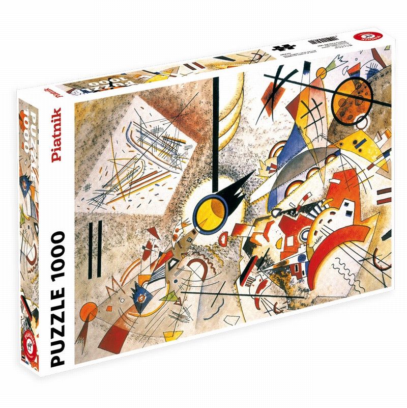 Puzzle 1000 Bustling Aquarelle Kandinsky Piatnik Ikaipaka jeux
