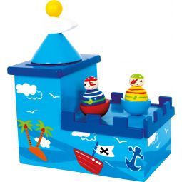 Boîte à musique et tirelire Pirates Small Foot Ikaipaka jeux &