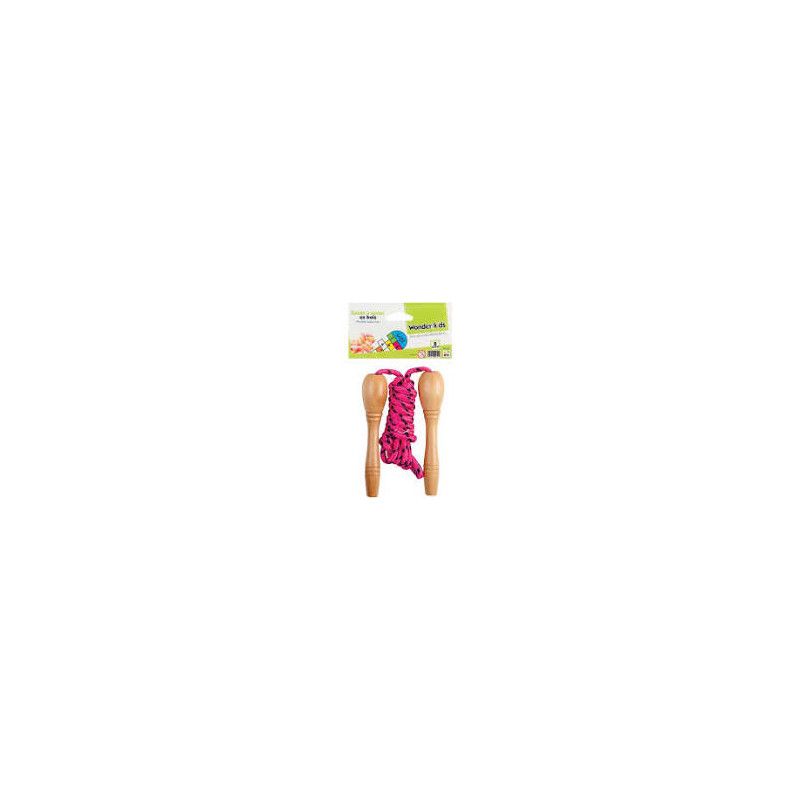 Corde a sauter bois 2m  Ikaipaka jeux & jouets Royan