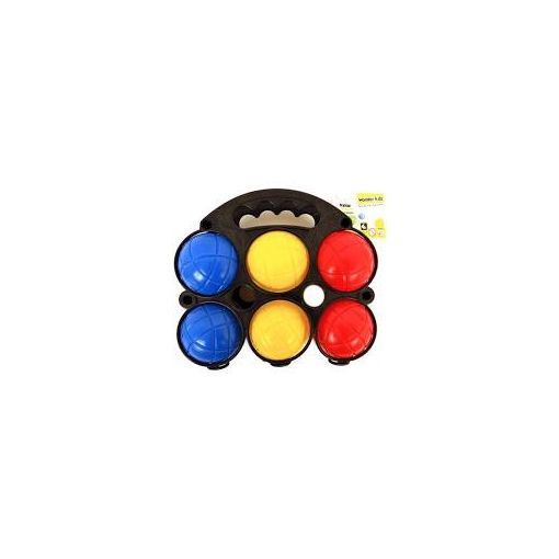 Panier de petanque valise 6 boules plastiques  Ikaipaka jeux &