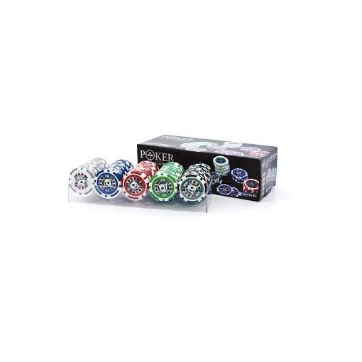 Poker boite de 100 jetons us 11,5G marqué  Ikaipaka jeux &