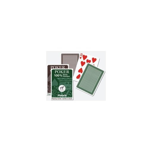 PLASTIC POKER ECONOMY 55 CARTES Piatnik Ikaipaka jeux & jouets