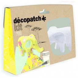 Mini kit Éléphant Décopatch - IkaIpaka Royan