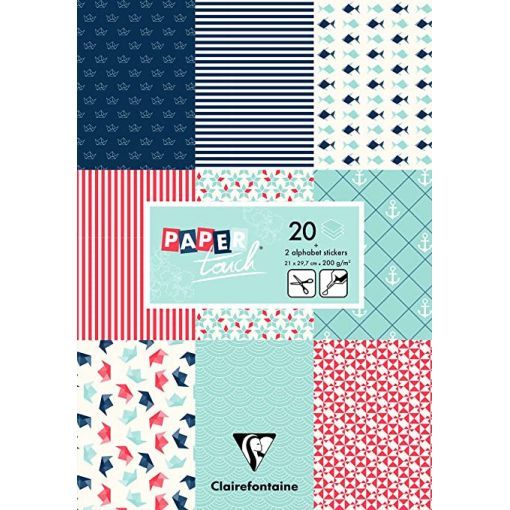 Bloc papier Marine A4  Ikaipaka jeux & jouets Royan