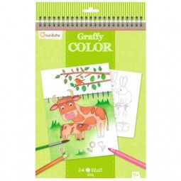 Graffy Color La ferme  Ikaipaka jeux & jouets Royan