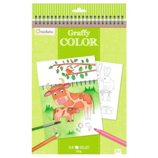 Graffy Color La ferme  Ikaipaka jeux & jouets Royan