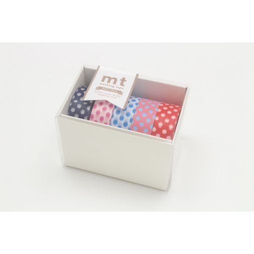 Masking Tape Boite 5 motifs POP 2 Masking Tape Ikaipaka jeux &