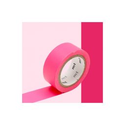 Masking Tape extra-fluo rose 1,5cm x 5m Masking Tape Ikaipaka