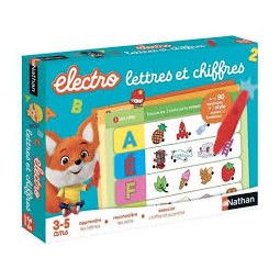 Electro: Lettres et chiffres Nathan Ikaipaka jeux & jouets Royan