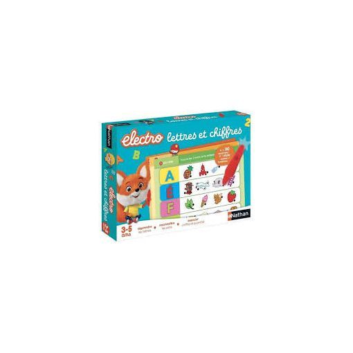 Electro: Lettres et chiffres Nathan Ikaipaka jeux & jouets Royan