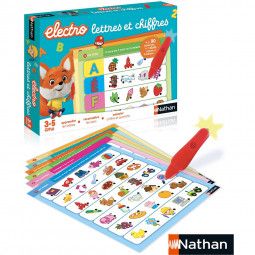 Electro: Lettres et chiffres Nathan Ikaipaka jeux & jouets Royan