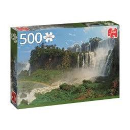 Puzzle - 500 - Chutes d'Iguazu, Argentine  Ikaipaka jeux &