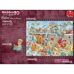 Puzzle 1000p Wasgij Retro Destiny  Ikaipaka jeux & jouets Royan
