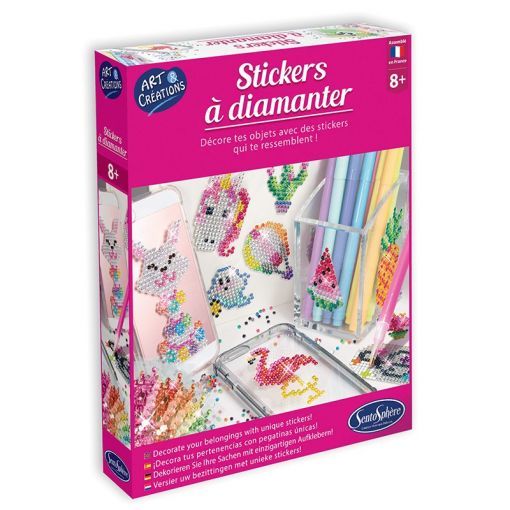 Art & créations Stickers à diamanter Sentosphere Ikaipaka jeux