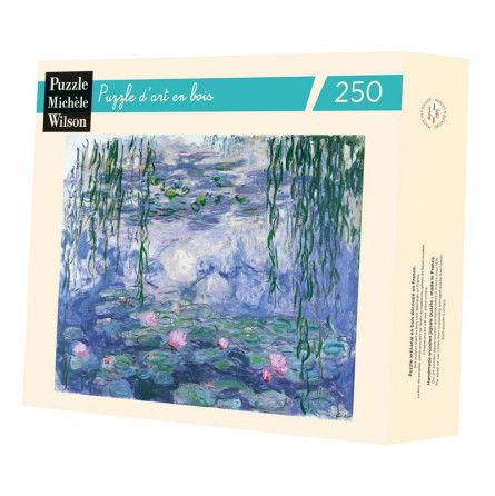 Puzzle Michèle Wilson 250 Nymphéas et Saule Monet Puzzle