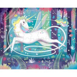 Puzzle 100p + Livre - La Licorne Sassi Ikaipaka jeux & jouets