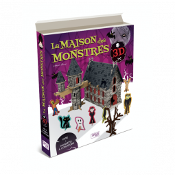 La maison des monstres 3D Sassi Ikaipaka jeux & jouets Royan