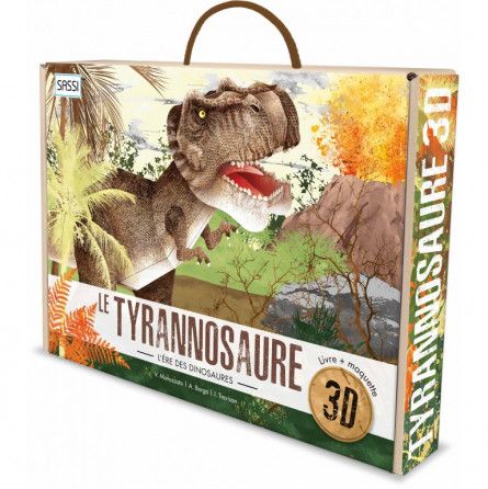 Puzzle 3D l'ère des dinosaures - Le Tyrannosaure Rex Sassi