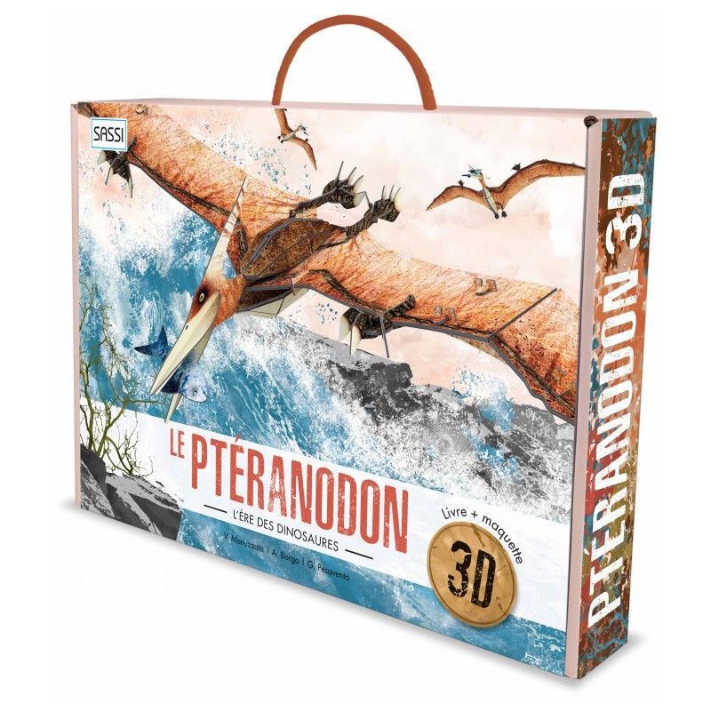 Puzzle 3D l'ère des dinosaures - Ptéranodon Sassi Ikaipaka jeux