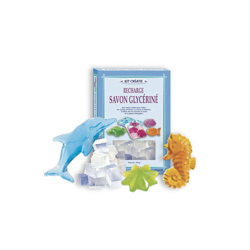 Base Savon Glycérine - 450g Sentosphere Ikaipaka jeux & jouets