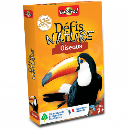 Défis Nature Oiseaux Bioviva Ikaipaka jeux & jouets Royan