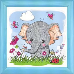 Crystal Art Eléphant Oz Ikaipaka jeux & jouets Royan