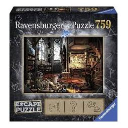 Escape puzzle l'antre du Dragon Ravensburger Ikaipaka jeux &