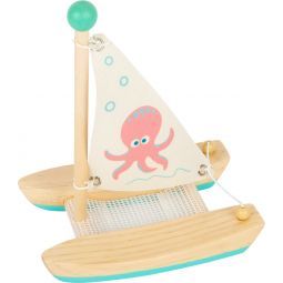 Jouet de bain Catamaran pieuvre  Ikaipaka jeux & jouets Royan