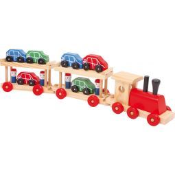 Train pour le transport des voitures  Ikaipaka jeux & jouets