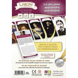 Chroni Littérature Française On the Go Editions Ikaipaka jeux &