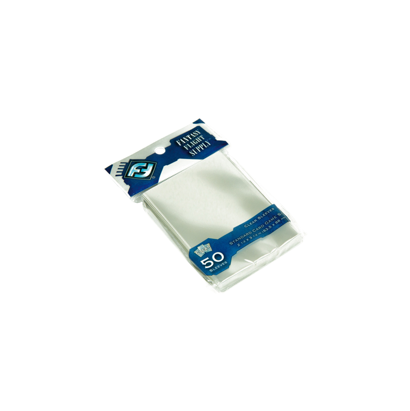 FFG: 50 sleeves Gris Standard (63,5 x 88 mm) protege carte