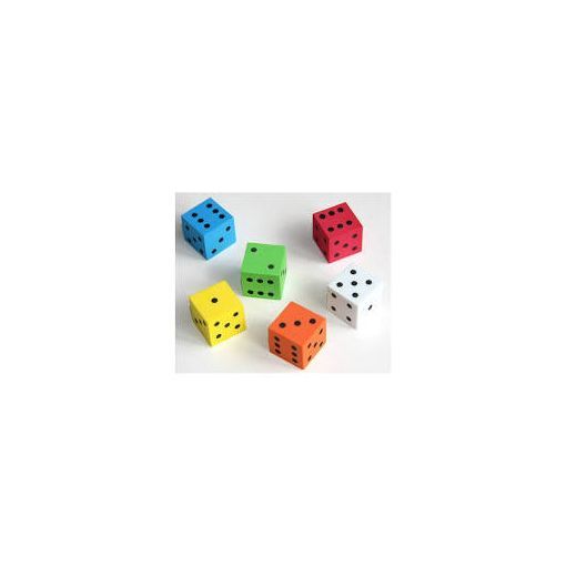 Dé D6 MOUSSE 25mm Iello Ikaipaka jeux & jouets Royan