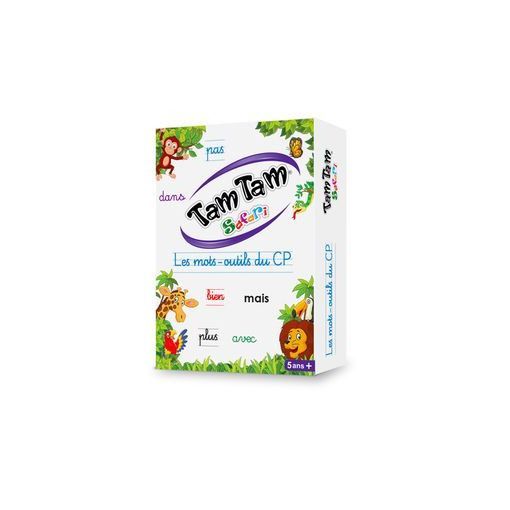 Tam tam safari Les mots d'outils du CP  Ikaipaka jeux & jouets