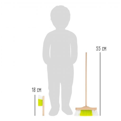 Set nettoyage avec balai Legler Ikaipaka jeux & jouets Royan