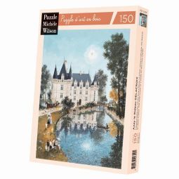 Puzzle Michèle Wilson 150p Azay Le Rideau Puzzle Michèle Wilson