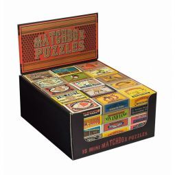 Mini casse-tête matchbox Puzzle Michèle Wilson Ikaipaka jeux &