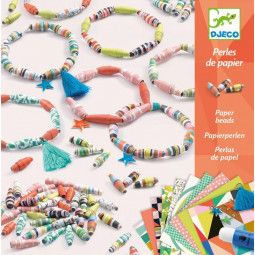 Bracelets en perles de papier Djeco Ikaipaka jeux & jouets Royan