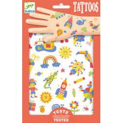 Tatouage - Tattoos - So Cute Djeco Ikaipaka jeux & jouets Royan