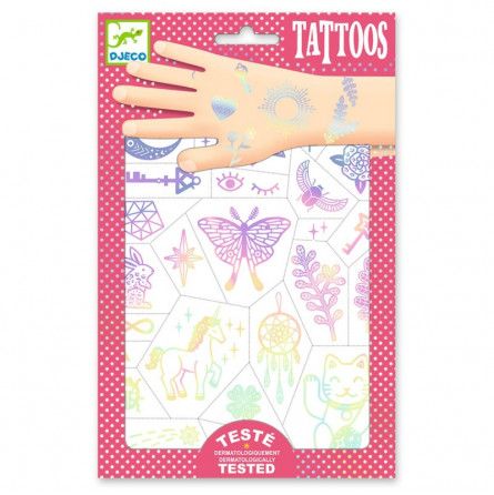 Tatouage - Tattoos - Lucky Charms Djeco Ikaipaka jeux & jouets