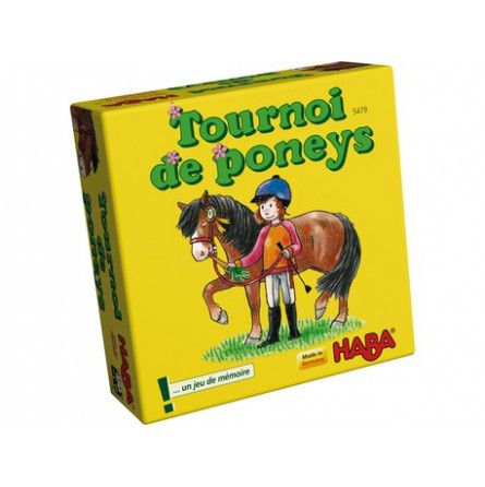 Tournois de Poneys Haba Ikaipaka jeux & jouets Royan