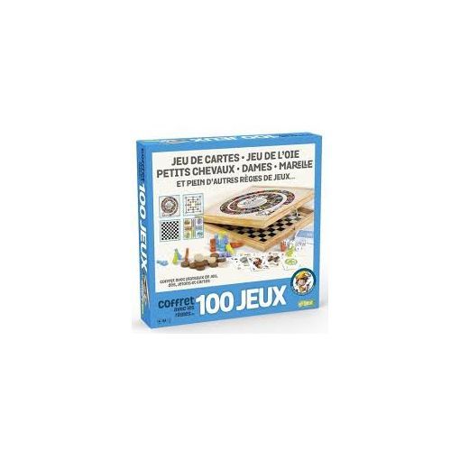 Coffret jeux en bois (100 jeux) Cartamundi Ikaipaka jeux &